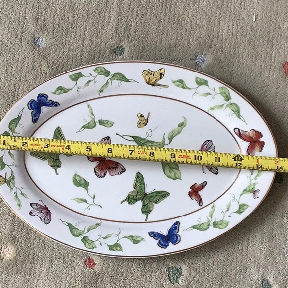 I. GODINGER & CO Butterfly Garden Platter - Picture 5 of 6
